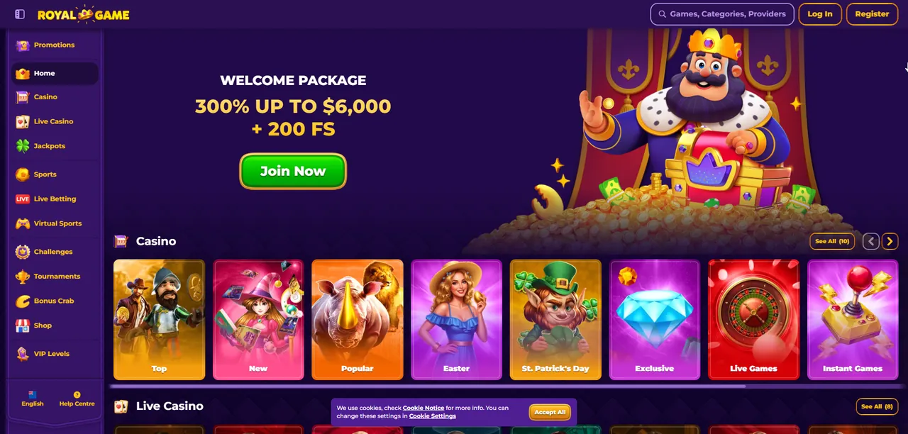 RoyalGame Casino - Nowe Kasyno Online 2026 Casino